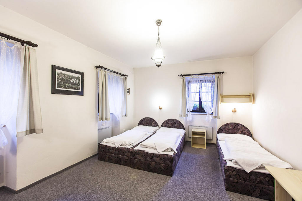 Pension U Dvou čápů Chocerady Habitación foto